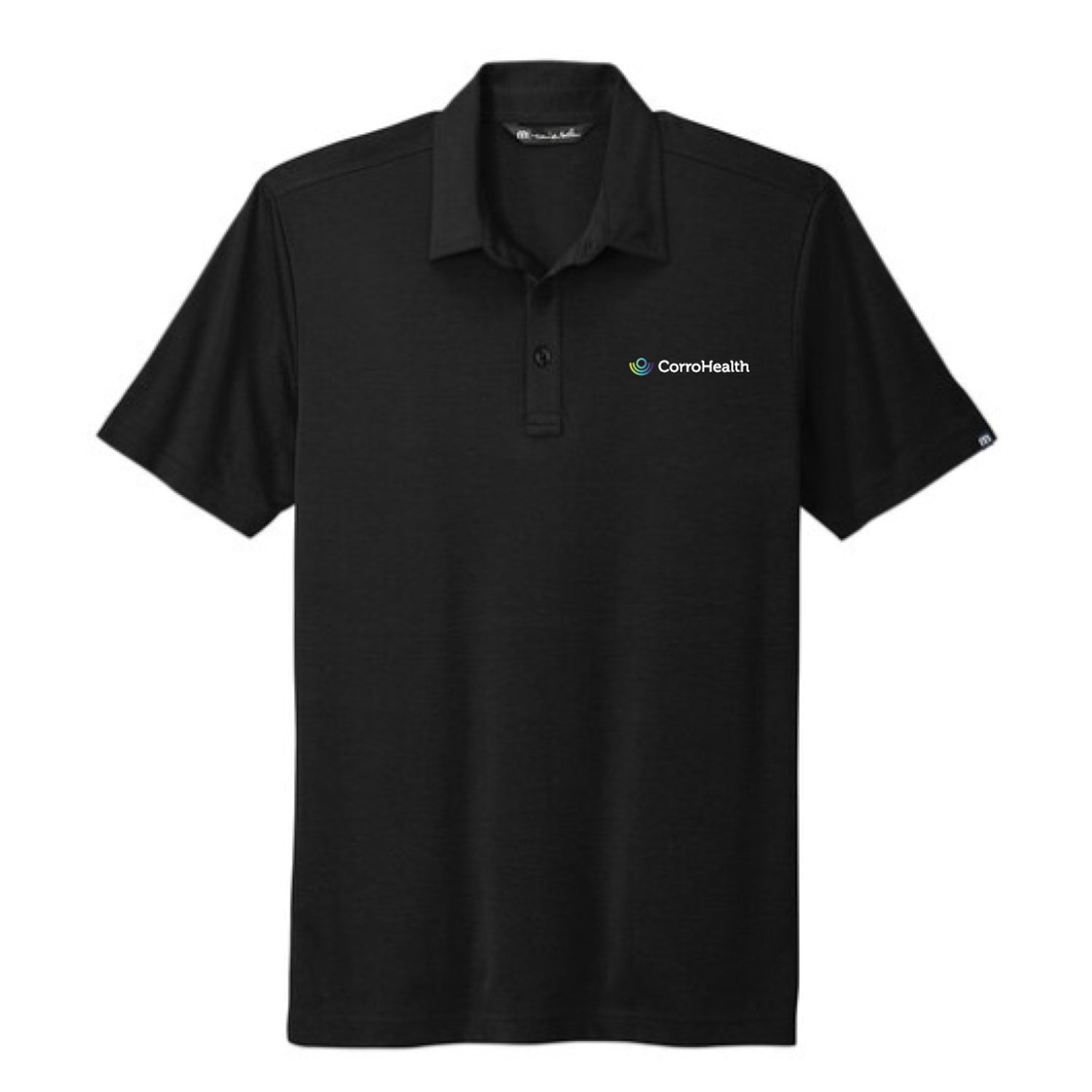 TravisMathew Oceanside Solid Polo -Black - Mens