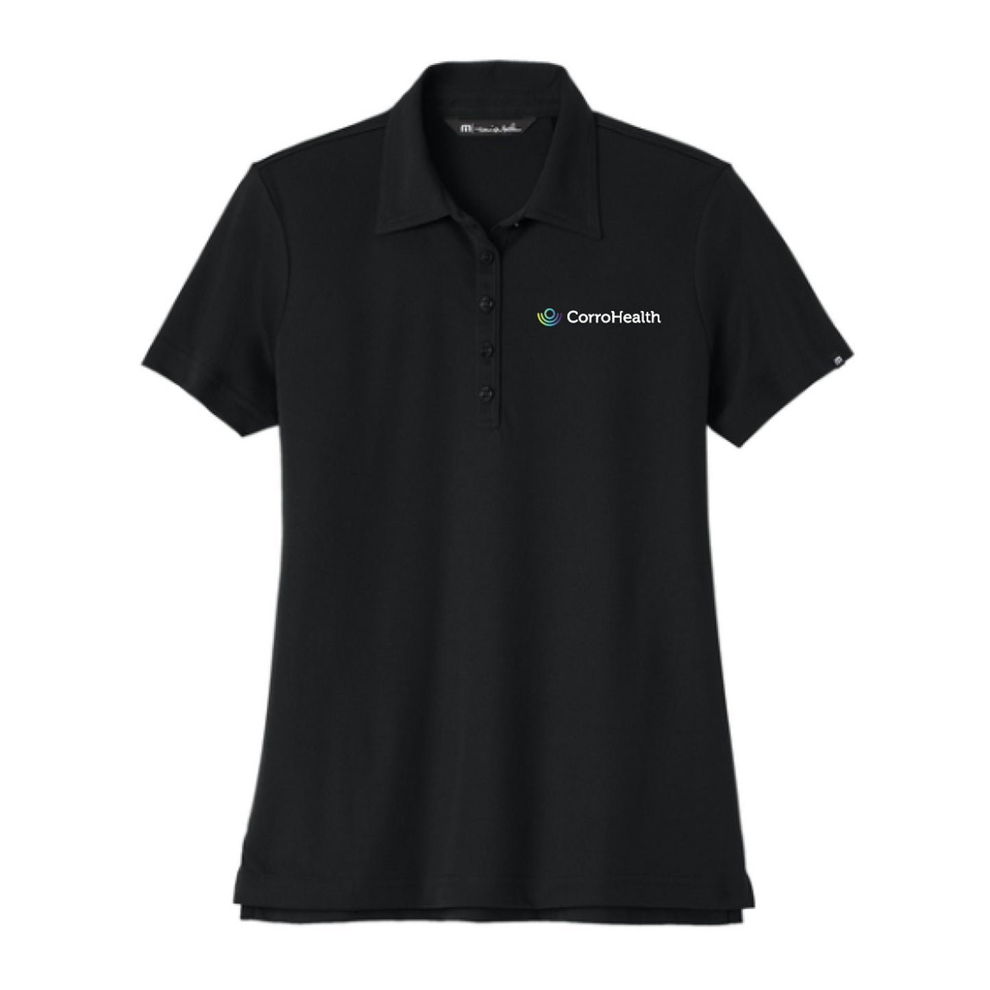 TravisMathew Oceanside Solid Polo -Black - Ladies