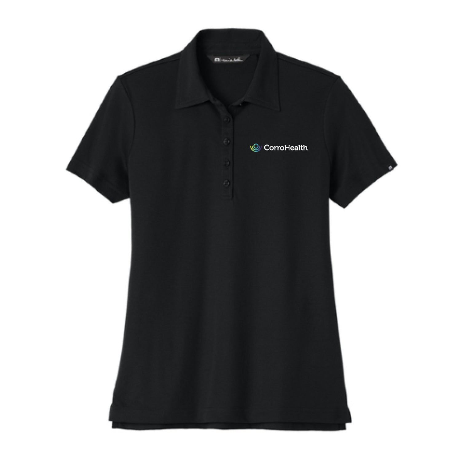 TravisMathew Oceanside Solid Polo -Black - Ladies